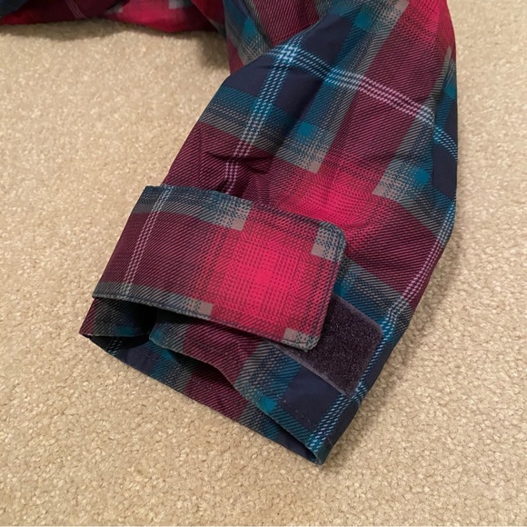 Burton, plaid women’s snowboarding Jacket, insulated, sz L - Picture 7 of 15
